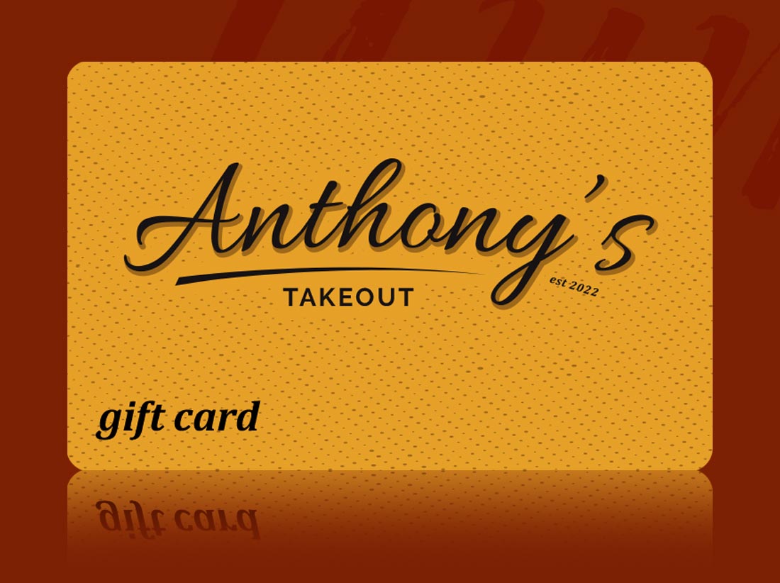 Anthony's Gift Cards